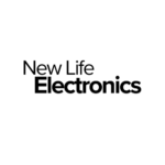 New Life Electronics minimal logo